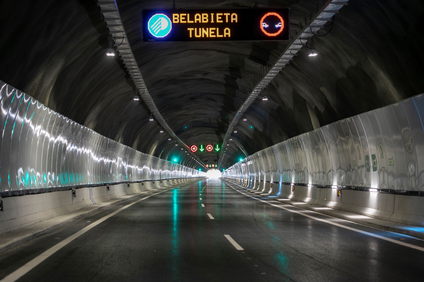 Finaliza la renovación del túnel de Belabieta tras 11 meses de obras